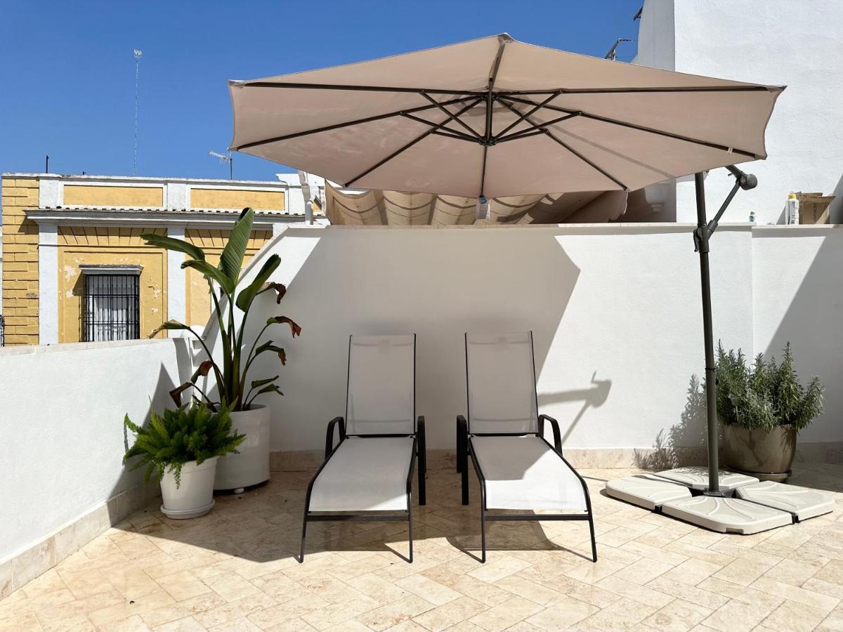 Apartamento Duplex Con Piscina Privada En Terraza Алькала-де-Гвадаира Экстерьер фото